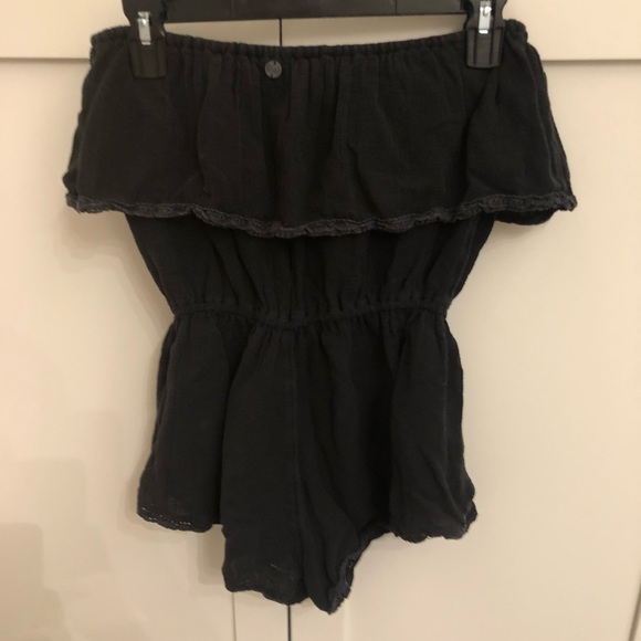 Billabong Women's Behind Sun Cover Up Romper Size M - Picture 4 of 6